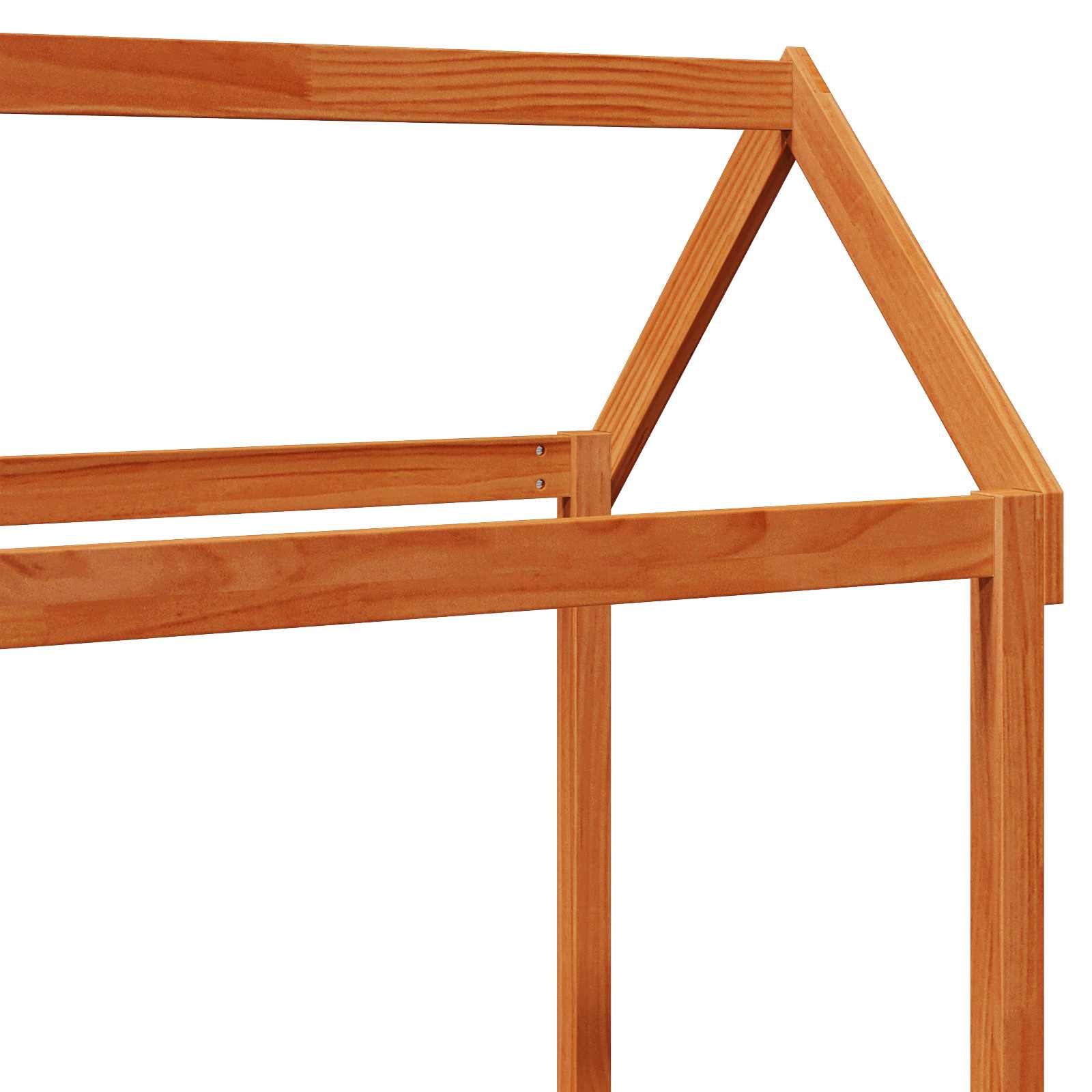 Set di Letto per il Giorno 2 pcs Marrone cerato Pino massello | homemem39