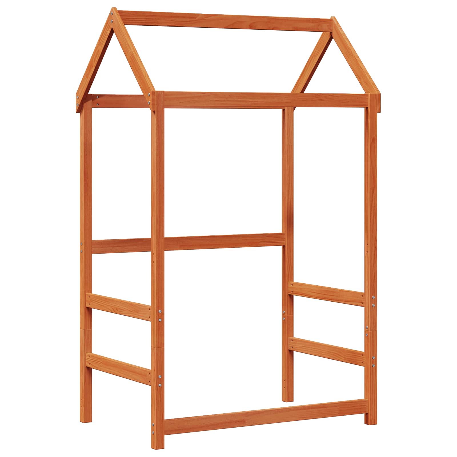 Set di Letto per il Giorno 2 pcs Marrone cerato Pino massello | homemem39