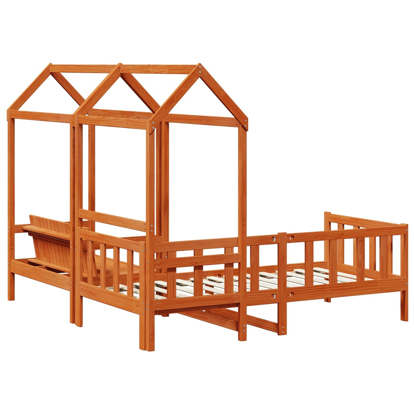 Set di Letto per il Giorno 3 pcs Marrone Cera | homemem39