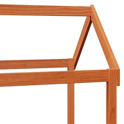 Set di Letto per il Giorno 2 pcs Marrone cerato Pino massello | homemem39