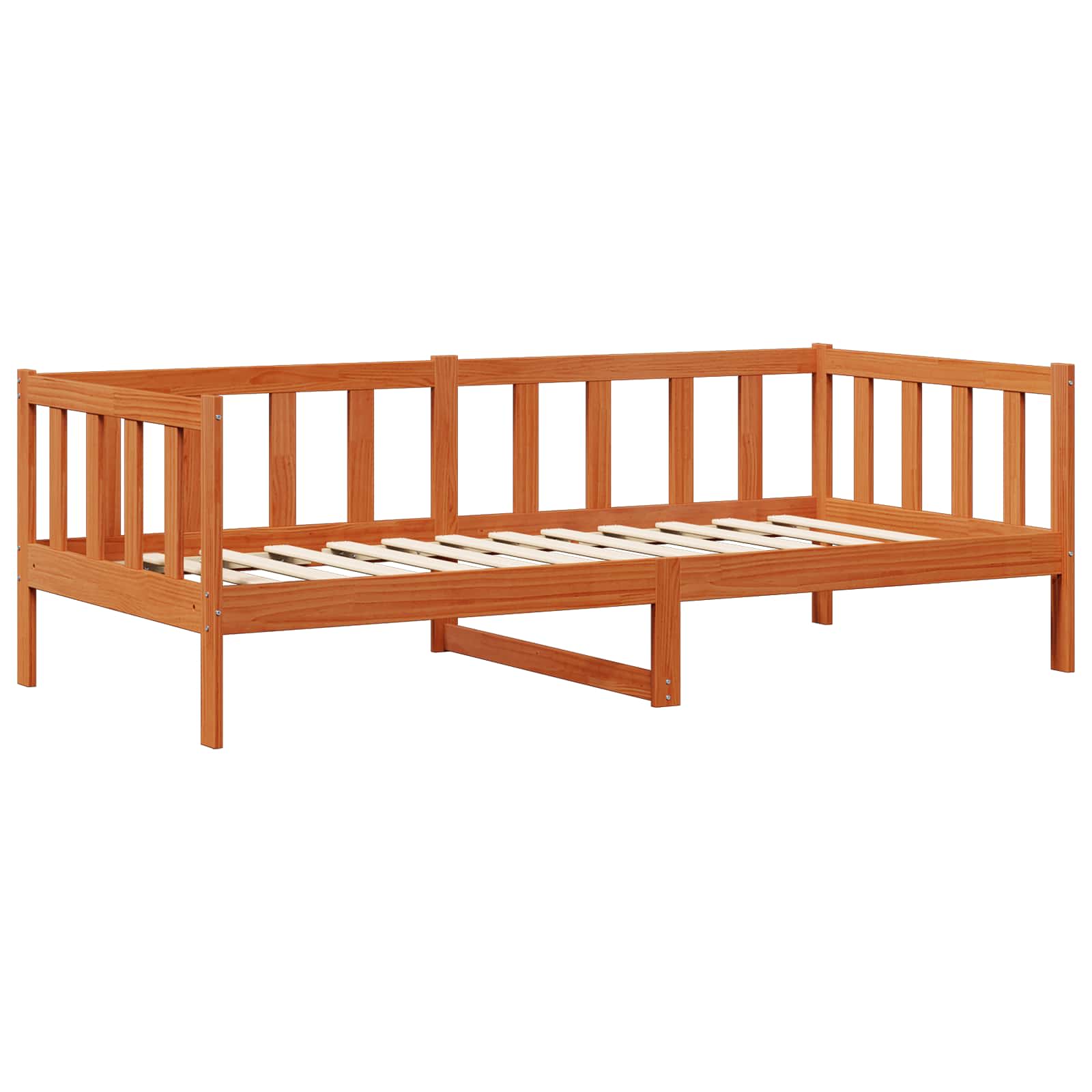 Set di Letto per il Giorno 2 pcs Marrone cerato Pino massello | homemem39
