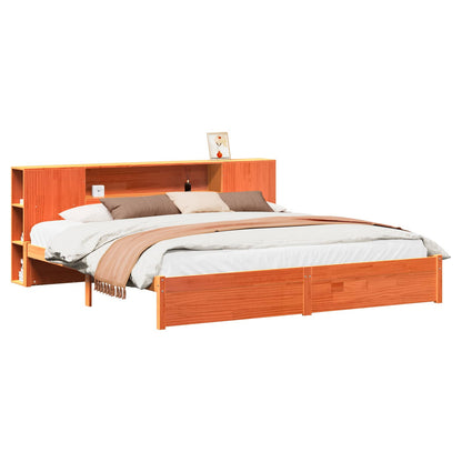 Struttura del letto con testiera contenitore con testiera 2 pcs | homemem39