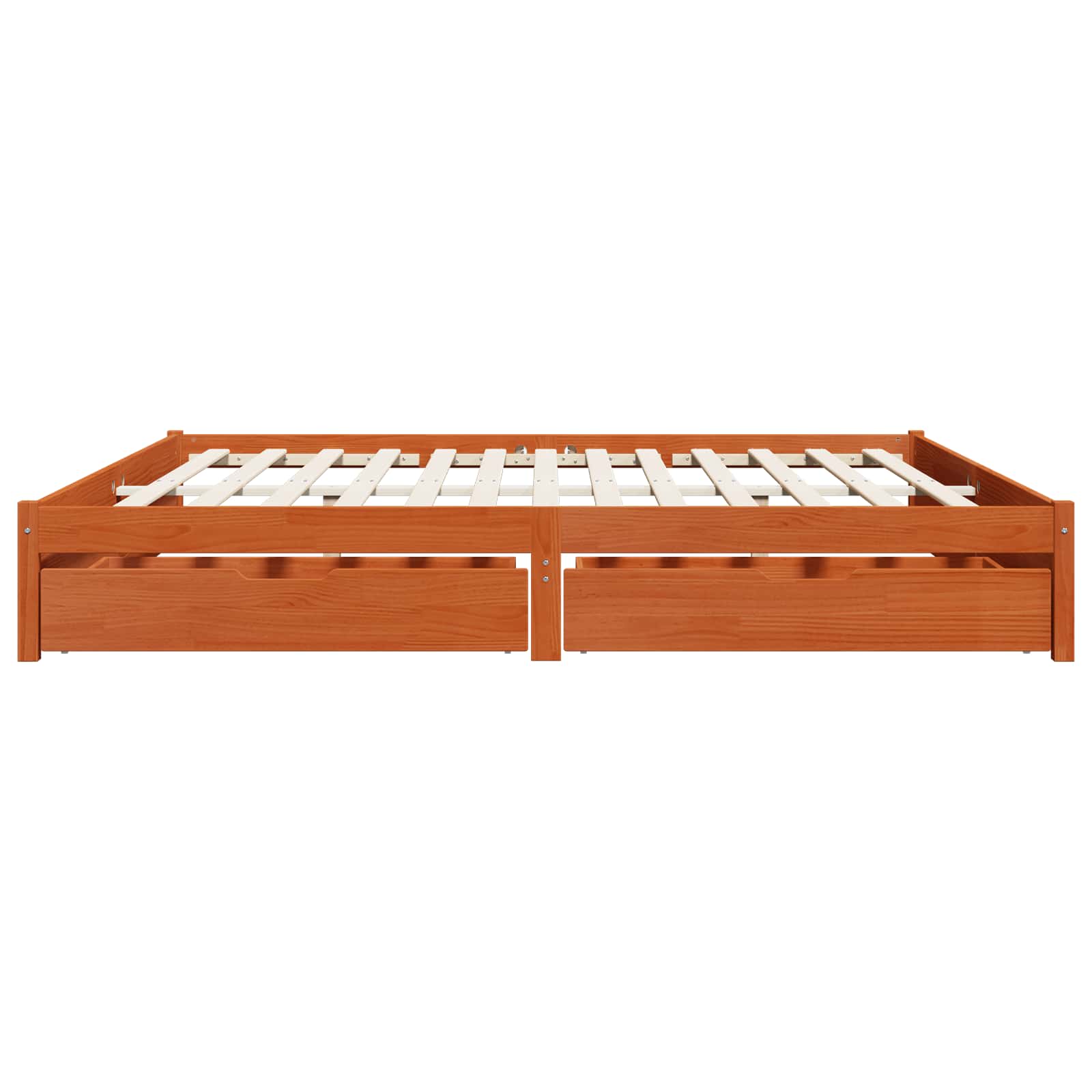 Struttura del letto con cassetto Marrone cerato 180 x 200 cm | homemem39