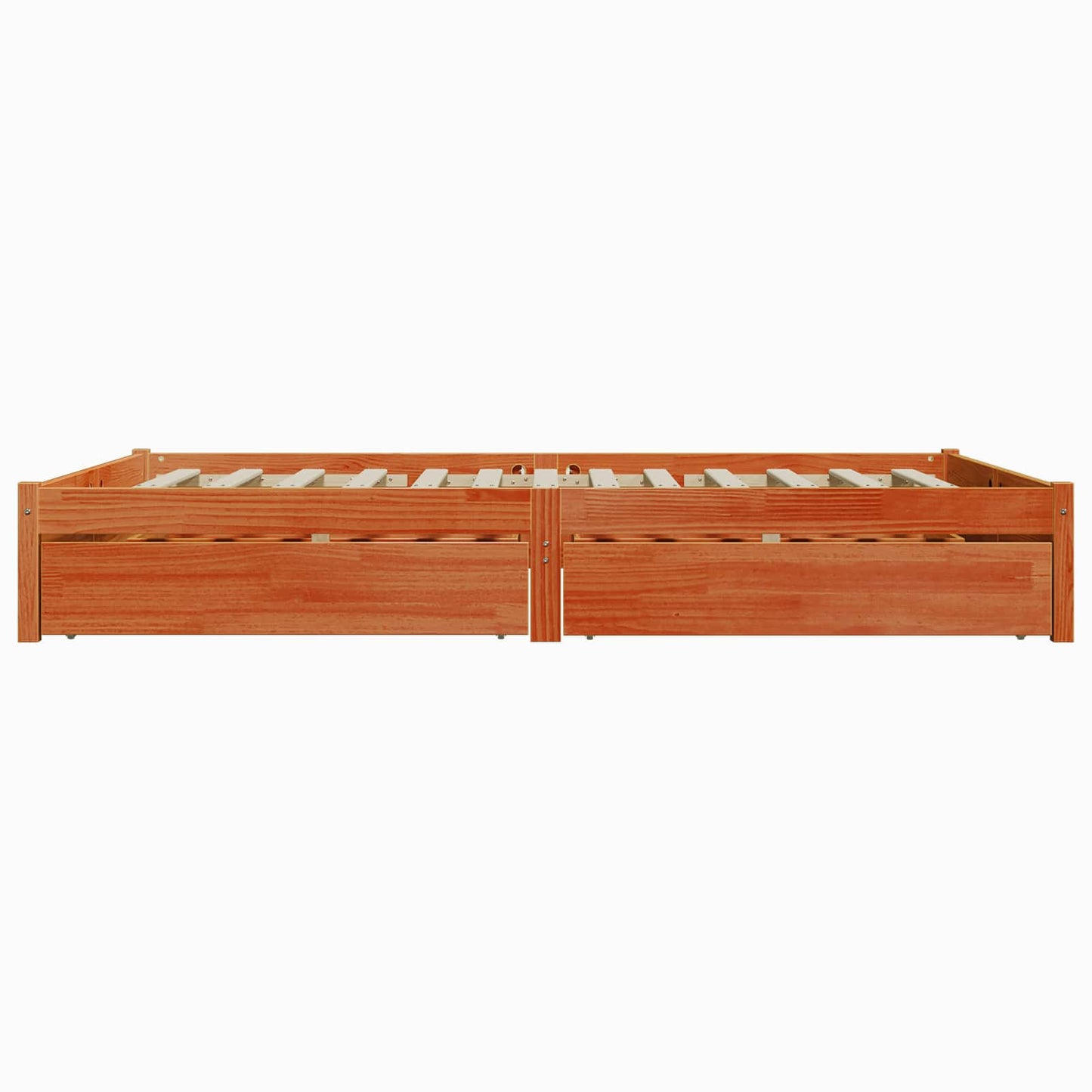 Struttura del letto con cassetto Marrone cerato 160 x 200 cm | homemem39