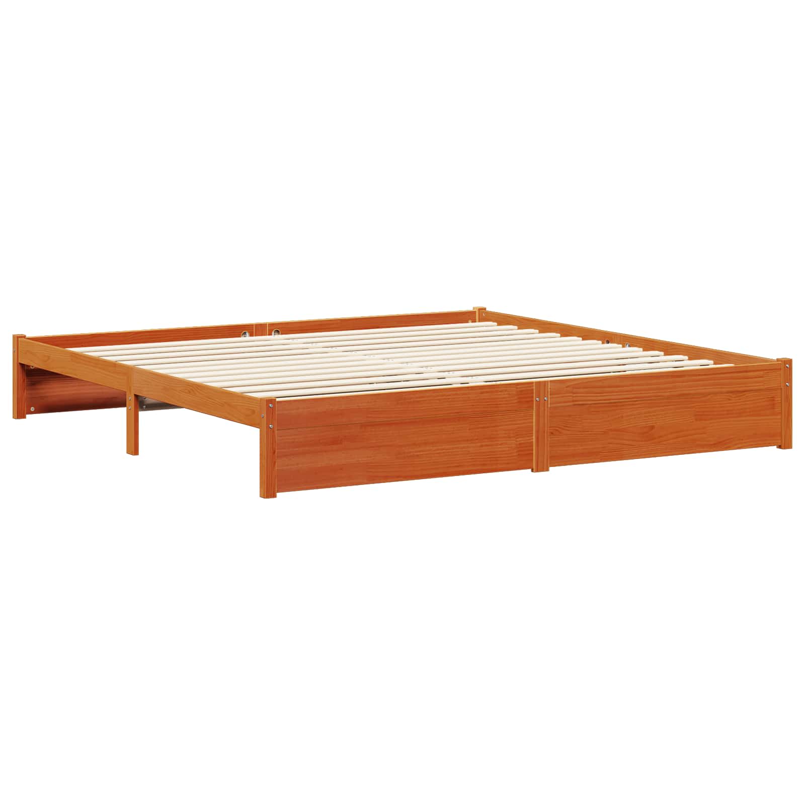 Struttura del letto con testiera Marrone cerato 180 x 200 cm | homemem39