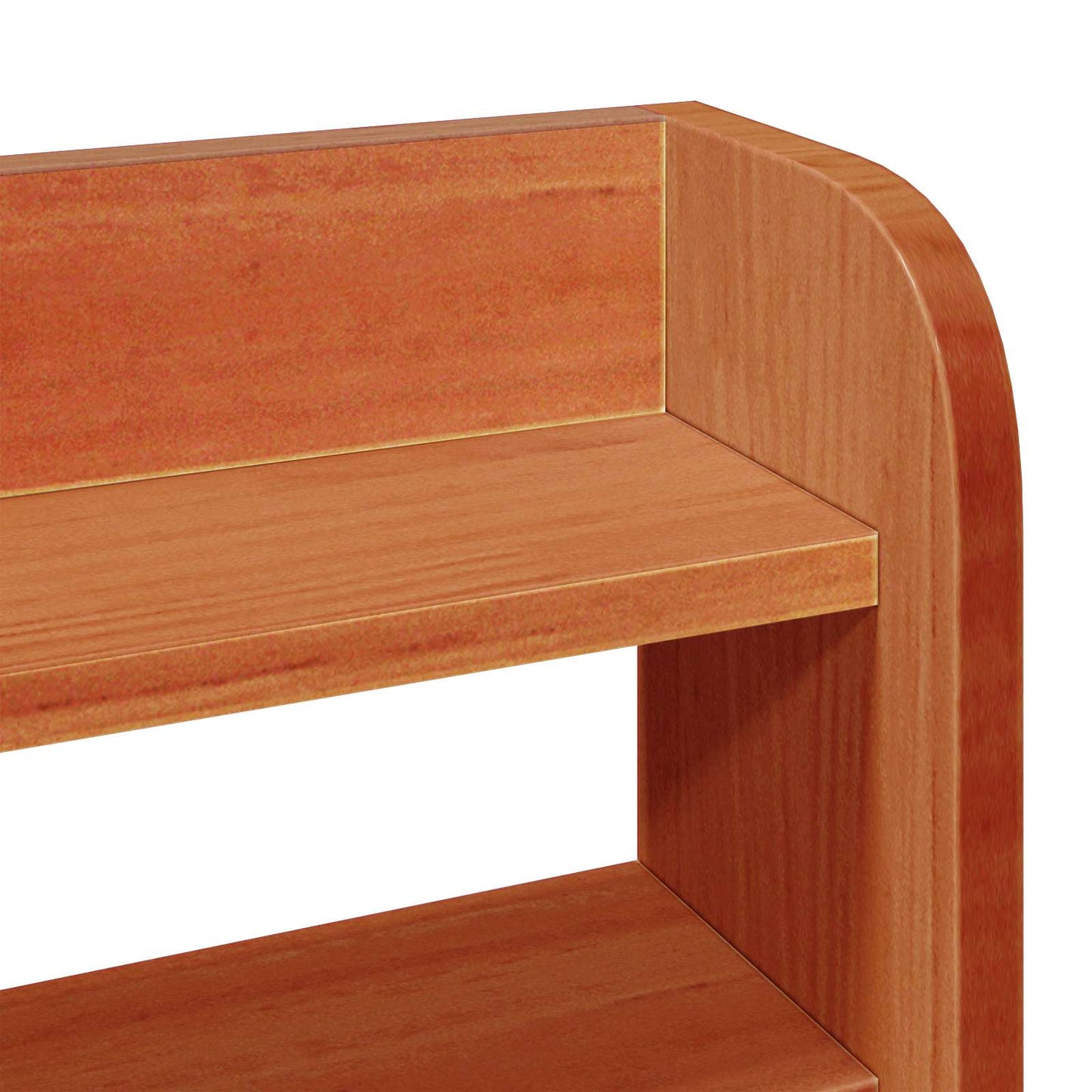Struttura del letto 2 pcs Marrone cerato Legno di Pino Massello | homemem39