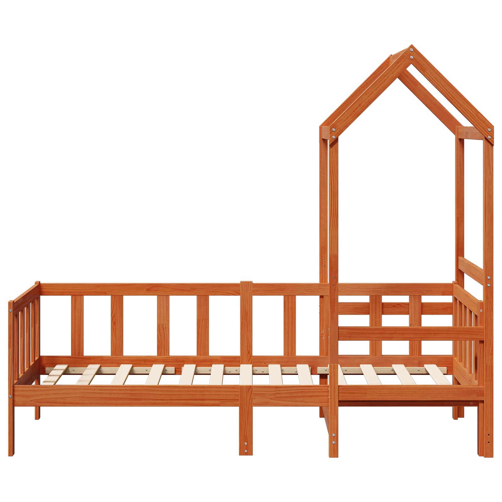 Set di Letto per il Giorno 2 pcs Marrone cerato Pino massello | homemem39