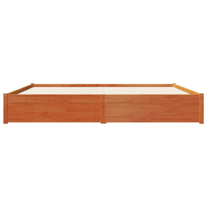 Struttura del letto con cassetto Marrone cerato 200 x 200 cm | homemem39