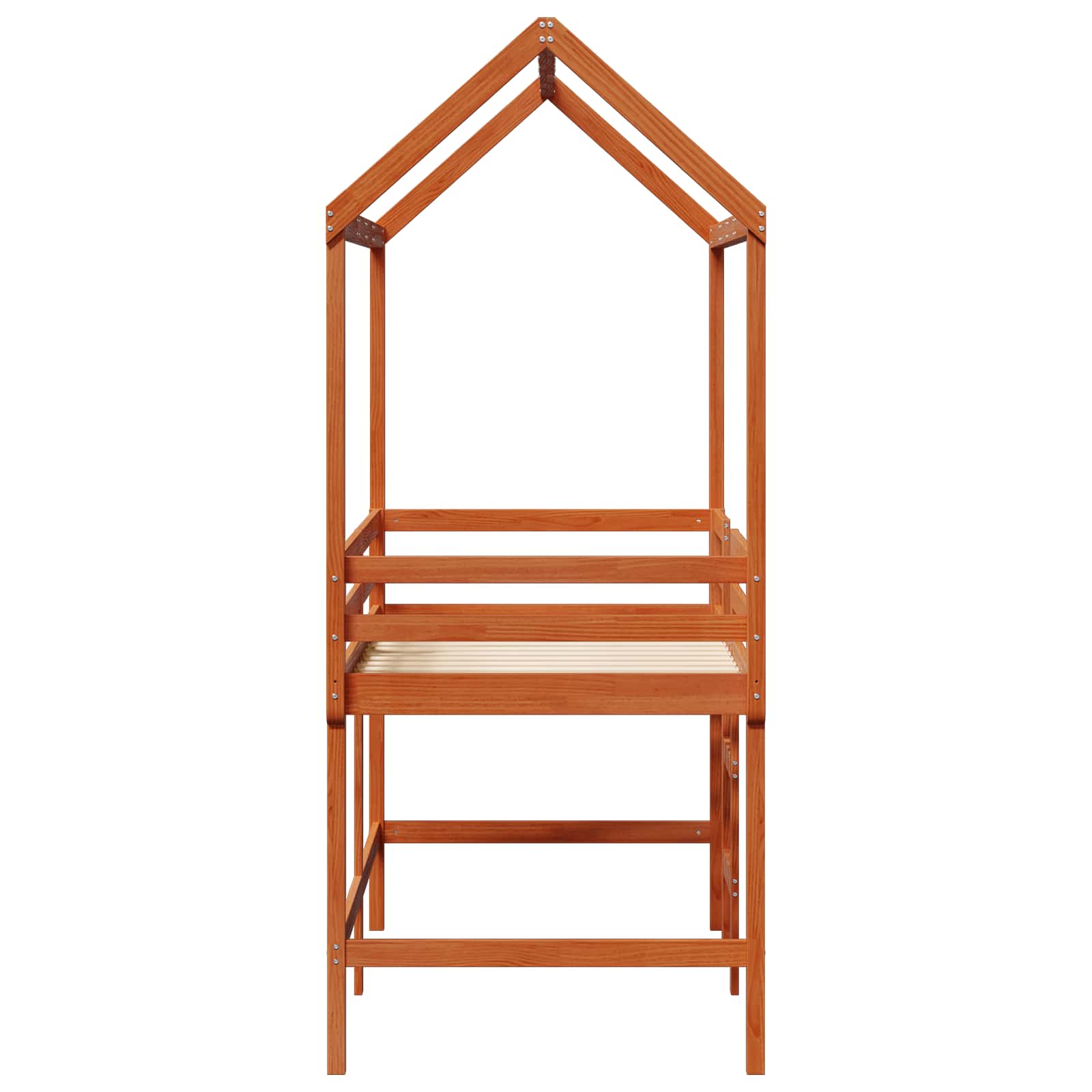 Struttura per letto soppalco Marrone Cera 90 x 190 cm | homemem39