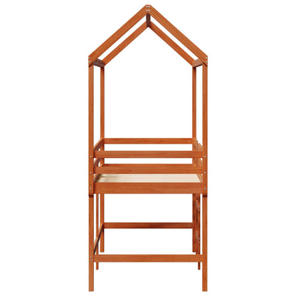 Struttura per letto soppalco Marrone Cera 90 x 190 cm | homemem39