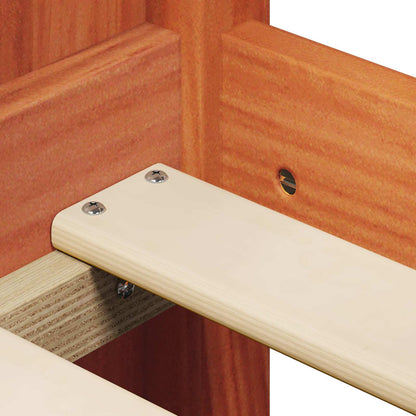 Struttura per letto soppalco Marrone Cera 90 x 190 cm | homemem39