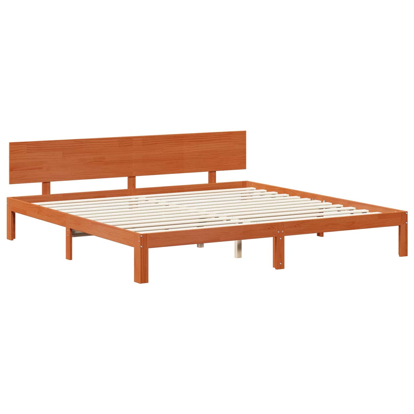 Struttura del letto con testiera Marrone cerato 180 x 200 cm | homemem39