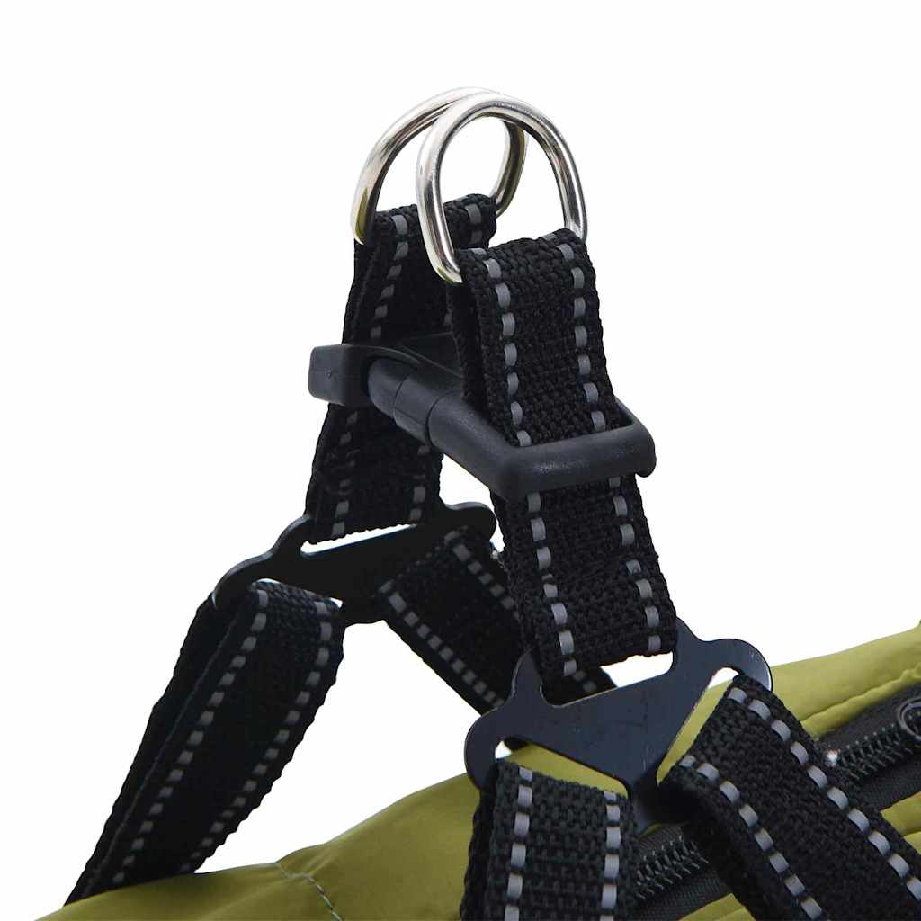 Cappotto per Cani Verde militare 5XL Pile e Poliestere