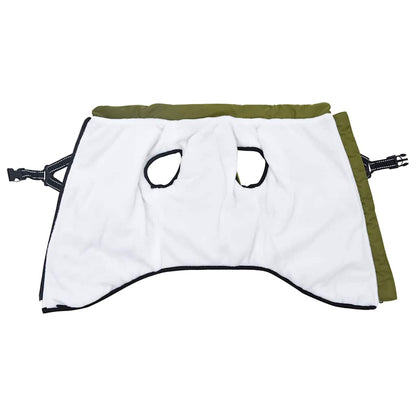 Cappotto per Cani Verde militare 6XL Pile e Poliestere