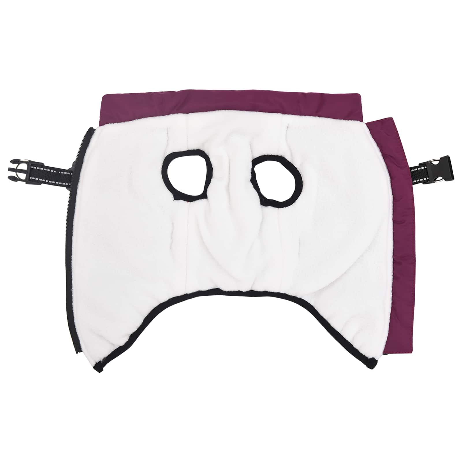 Cappotto per Cani Viola L28 Pile e Poliestere | homemem39