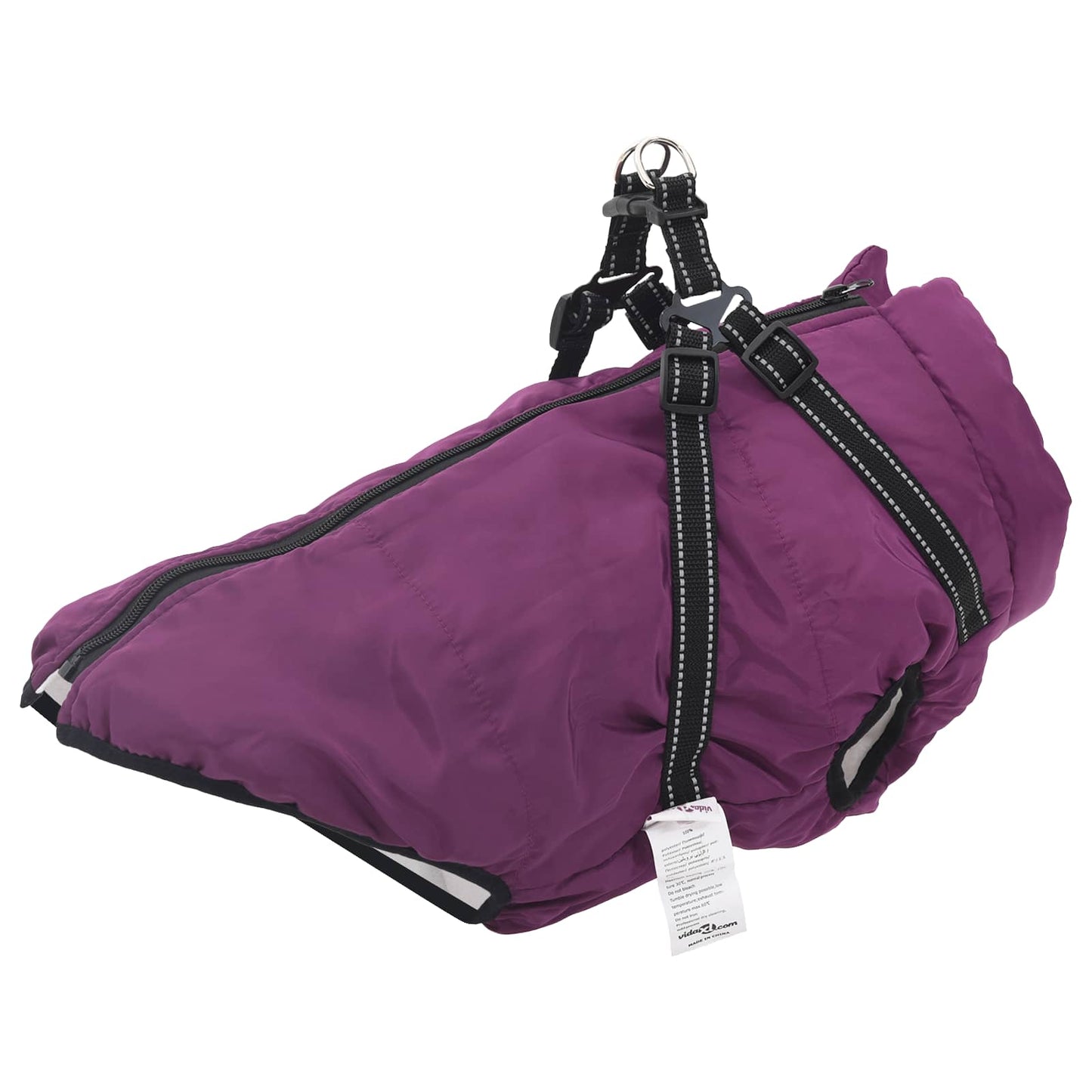 Cappotto per Cani Viola L44 Pile e Poliestere | homemem39