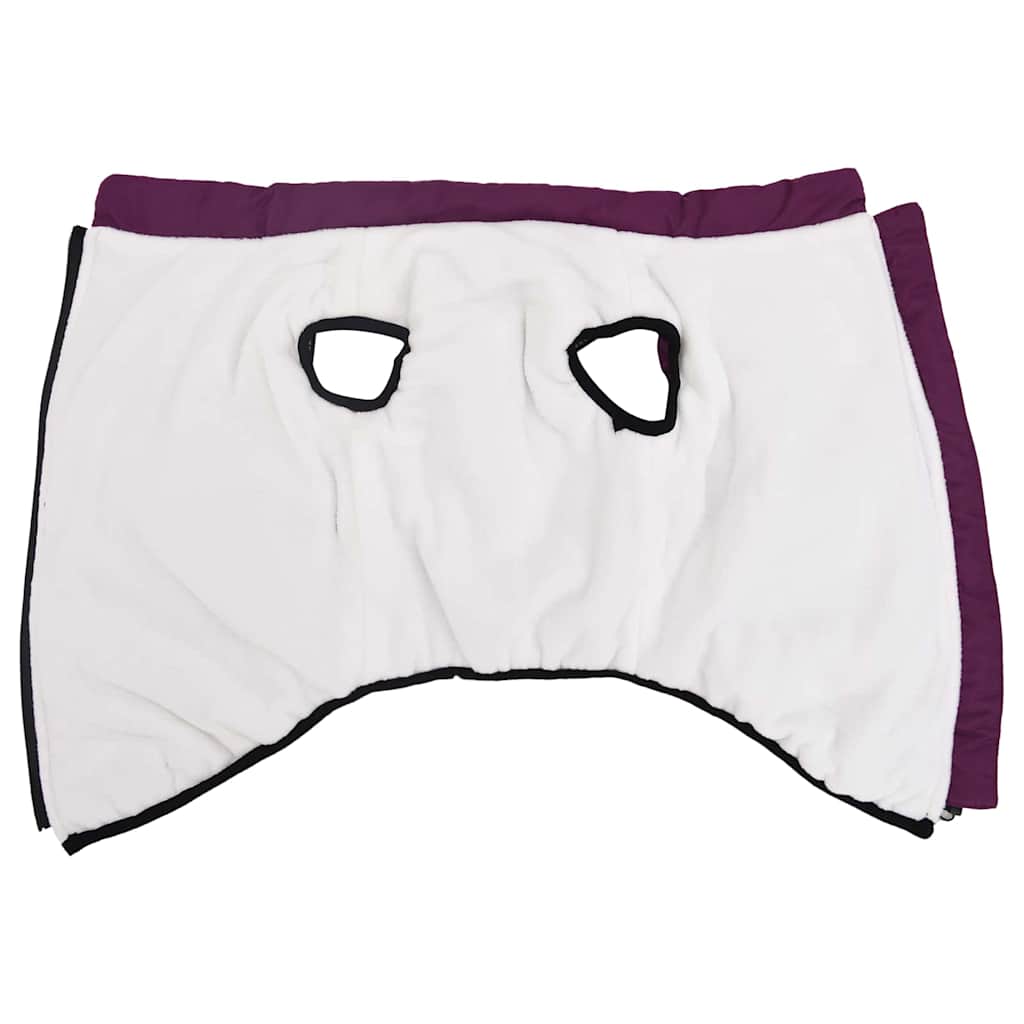 Cappotto per Cani con imbracatura Viola 4XL Pile e Poliestere