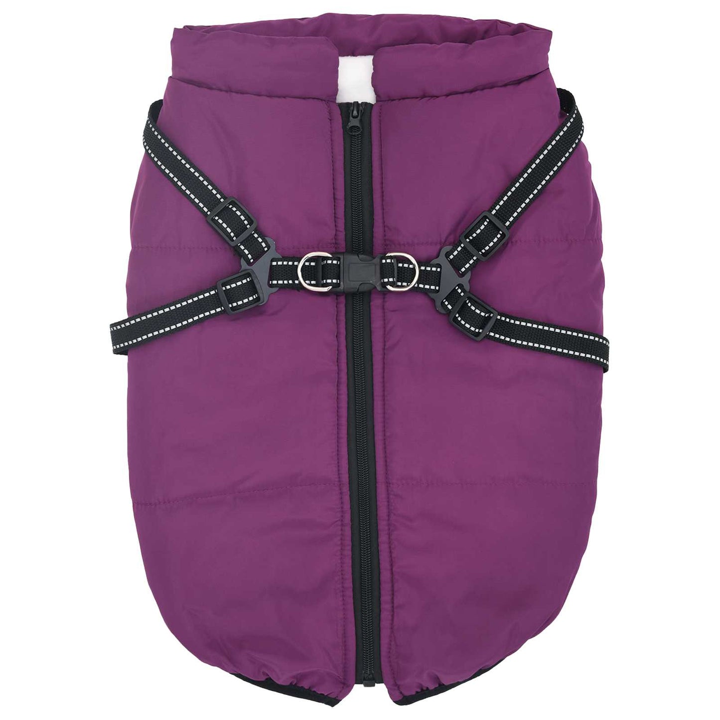 Cappotto per Cani Viola L52 Pile e Poliestere | homemem39