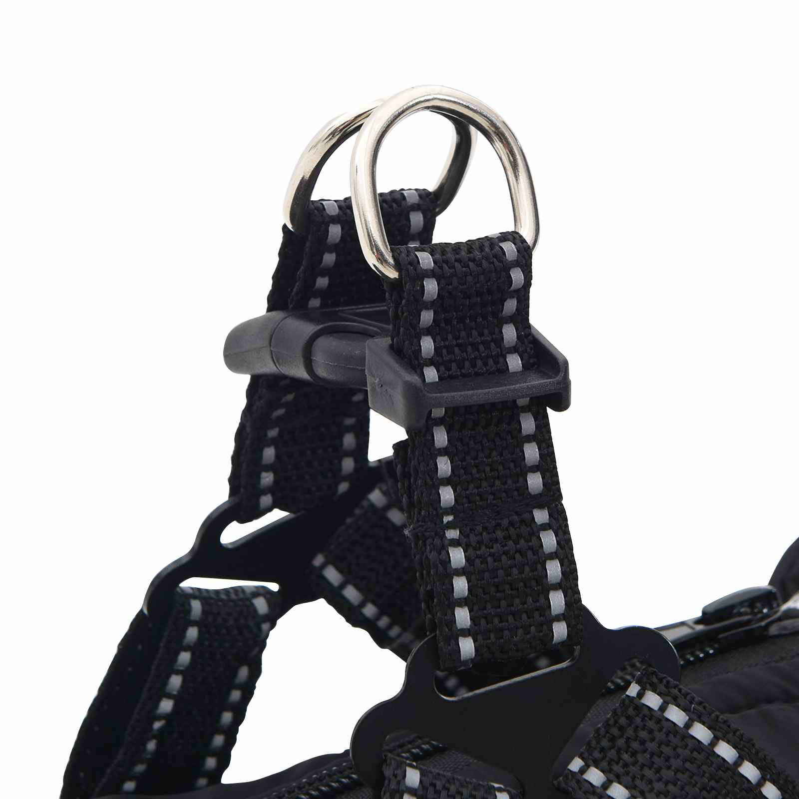 Cappotto per Cani Nero L32 Pile e Poliestere | homemem39