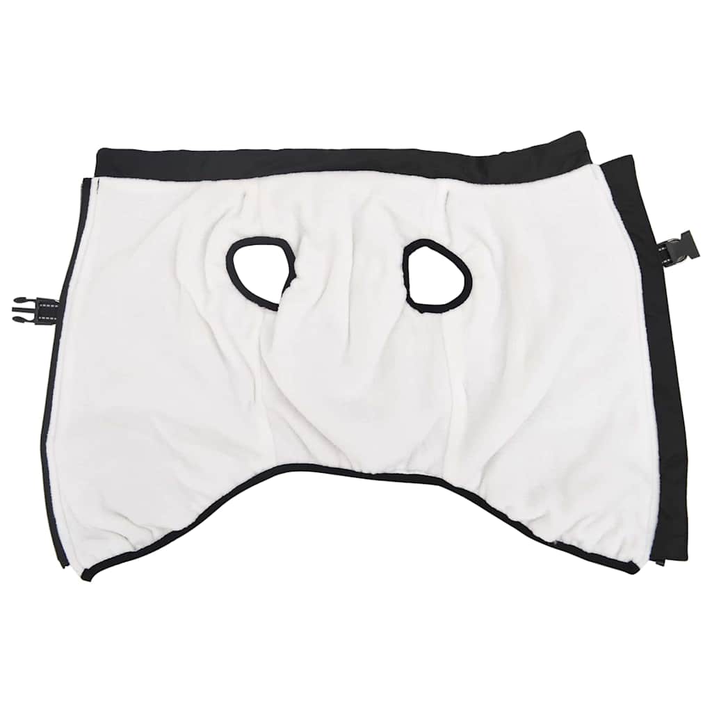 Cappotto per Cani con imbracatura Nero 3XL Pile e Poliestere