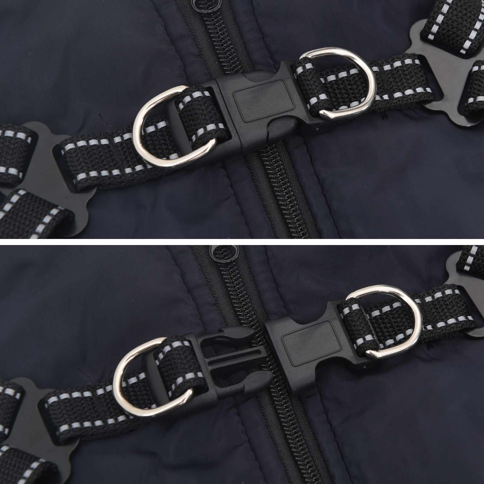 Cappotto per Cani Blu navy L32 Pile e Poliestere | homemem39