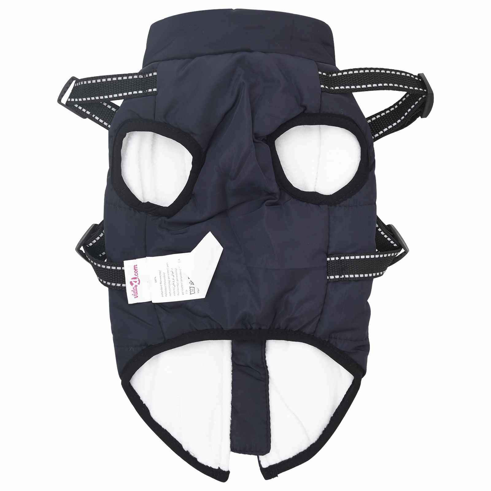 Cappotto per Cani Blu navy L32 Pile e Poliestere | homemem39