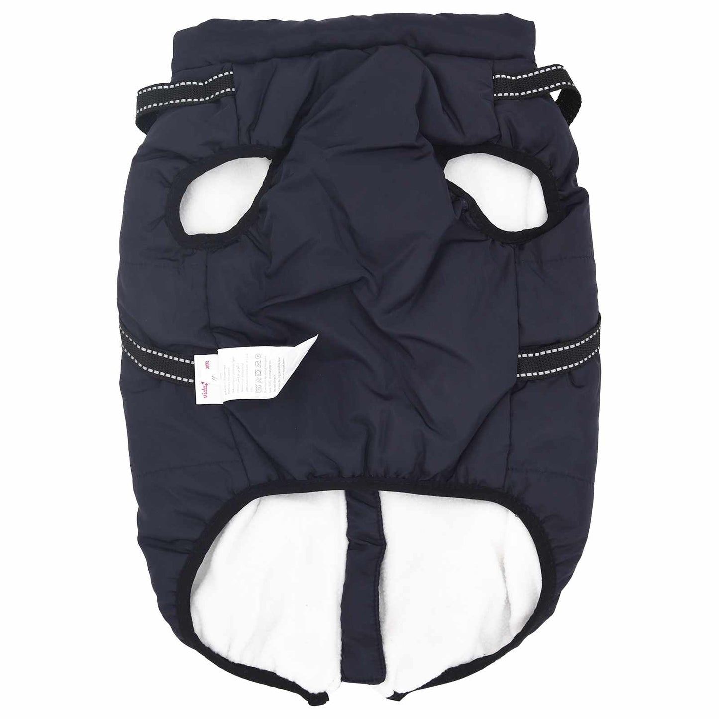 Cappotto per Cani Blu navy L48 Pile e Poliestere | homemem39