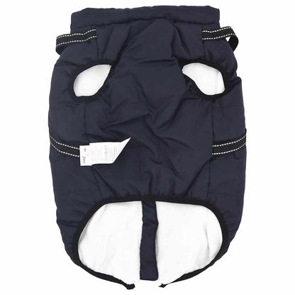 Cappotto per Cani Blu navy 5XL Pile e Poliestere