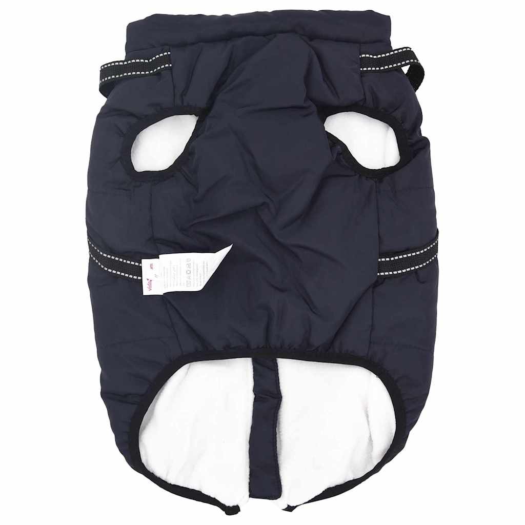 Cappotto per Cani Blu navy 6XL Pile e Poliestere