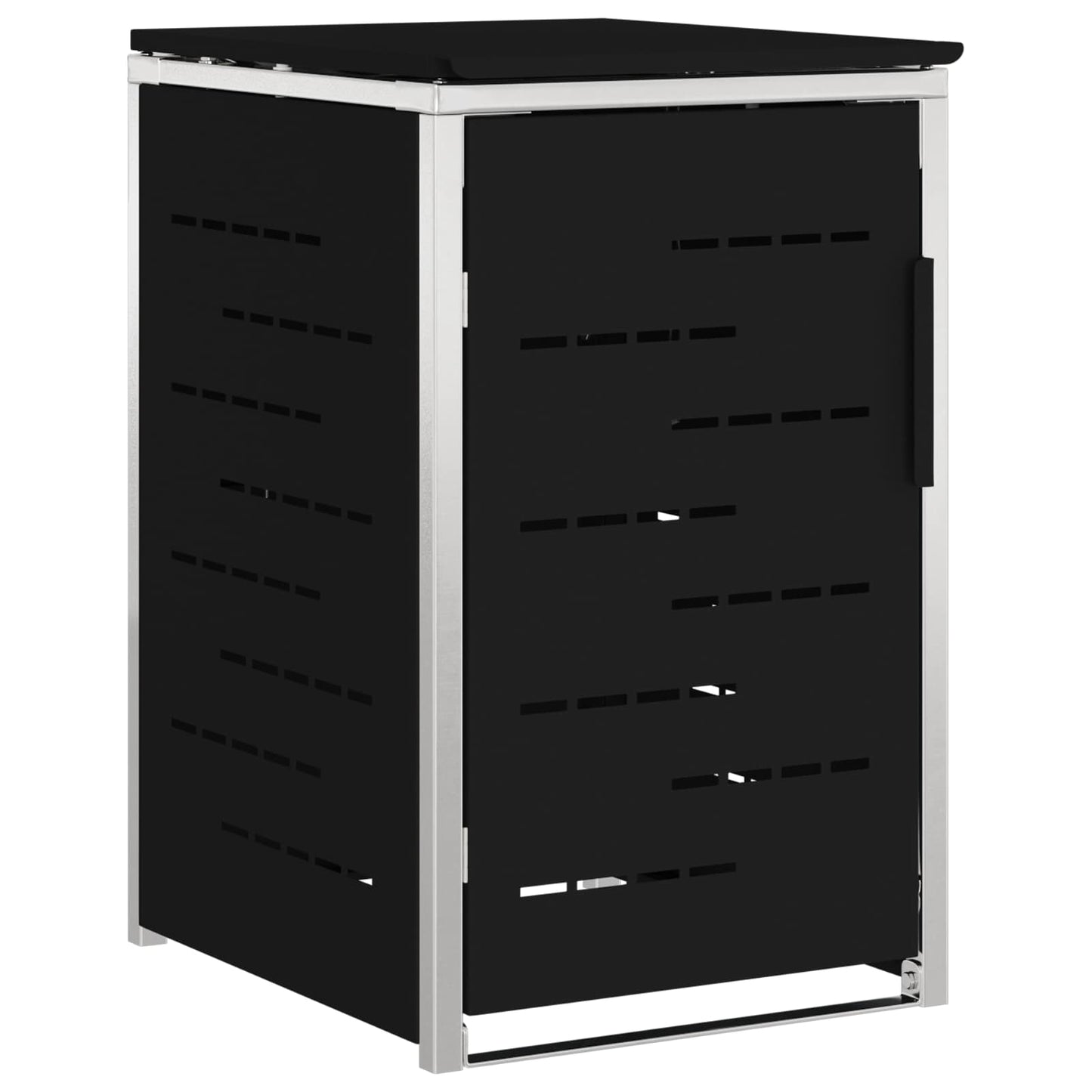 Stoccaggio contenitore a ruote Nero 77,5 x 69 x 112,5 cm | homemem39