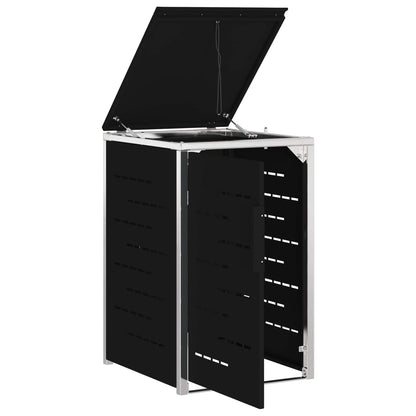 Stoccaggio contenitore a ruote Nero 77,5 x 69 x 112,5 cm | homemem39