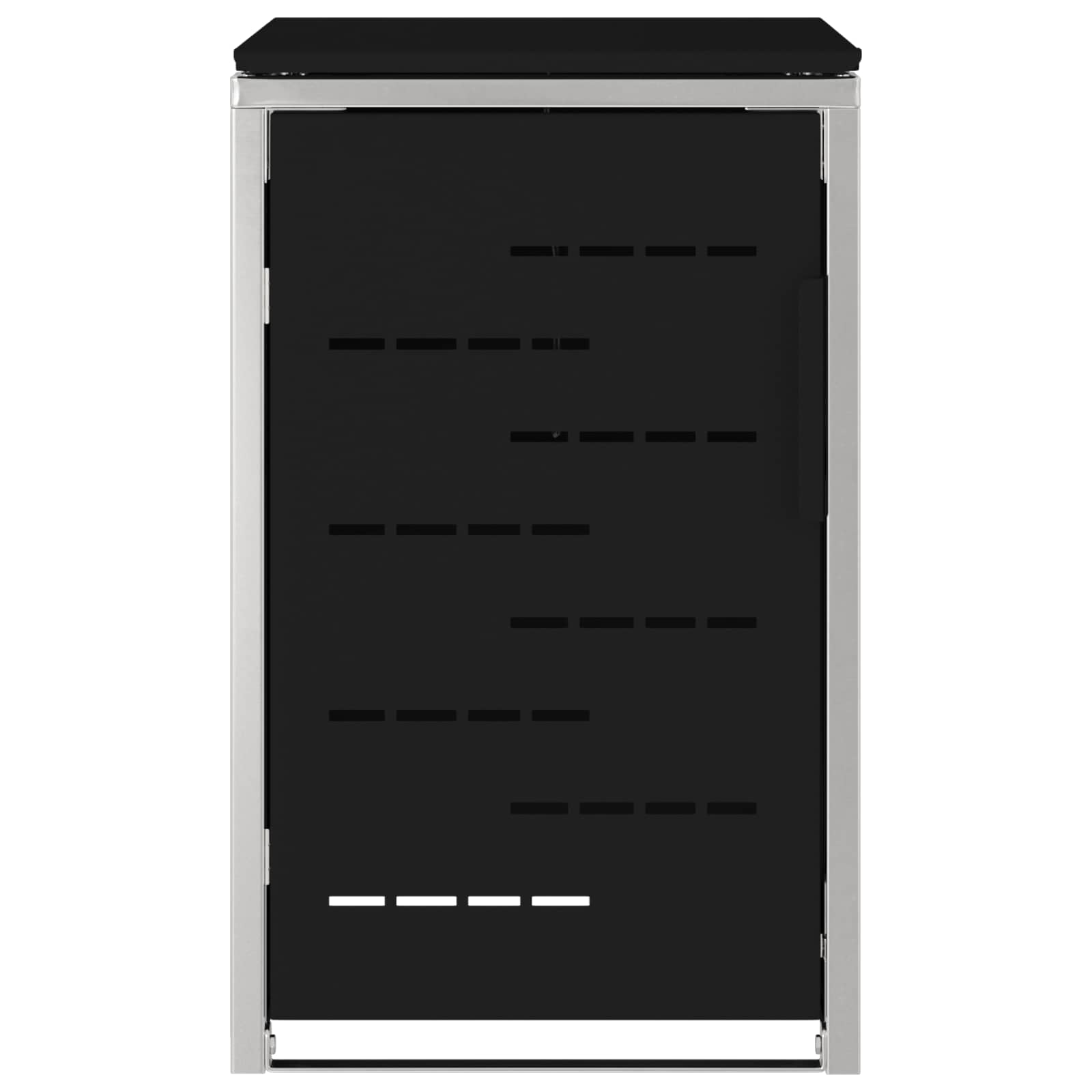 Stoccaggio contenitore a ruote Nero 77,5 x 69 x 112,5 cm | homemem39