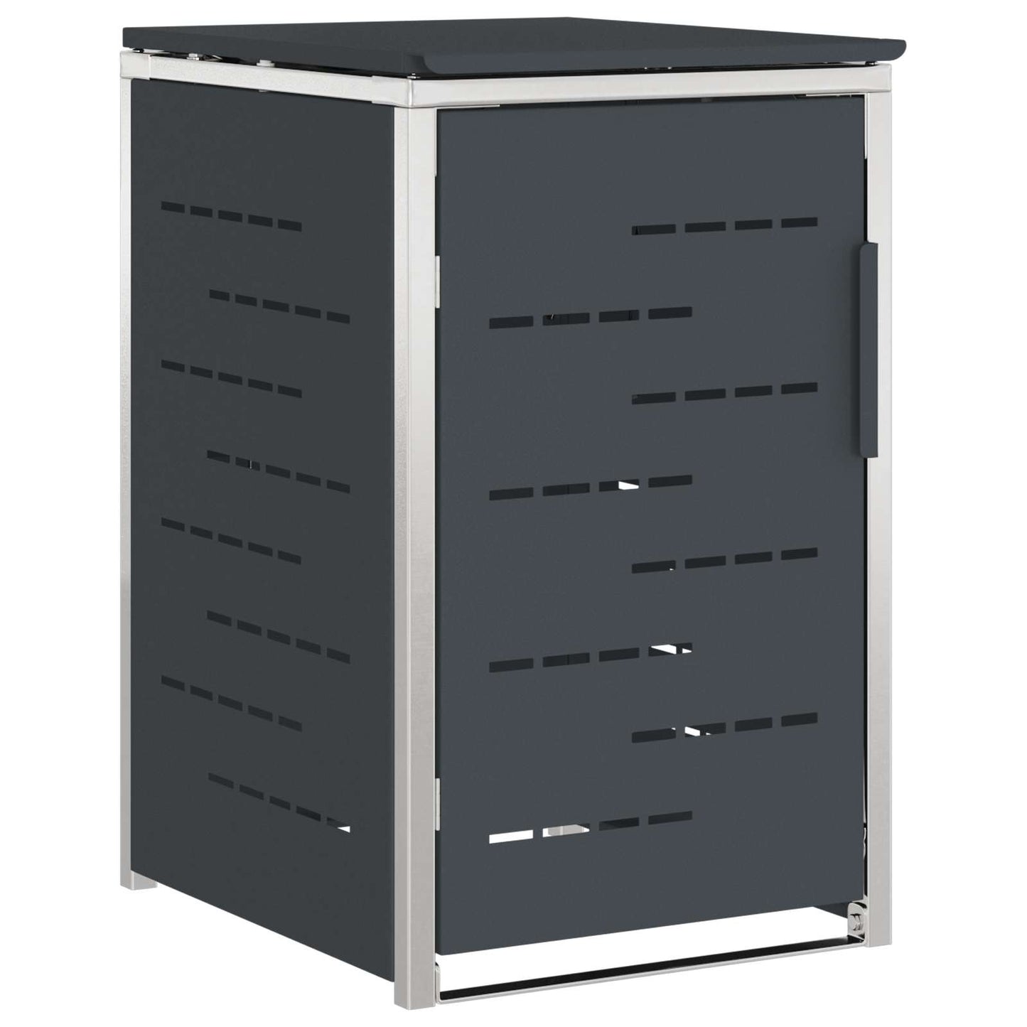 Stoccaggio contenitore a ruote Antracite 77,5 x 69 x 112,5 cm | homemem39