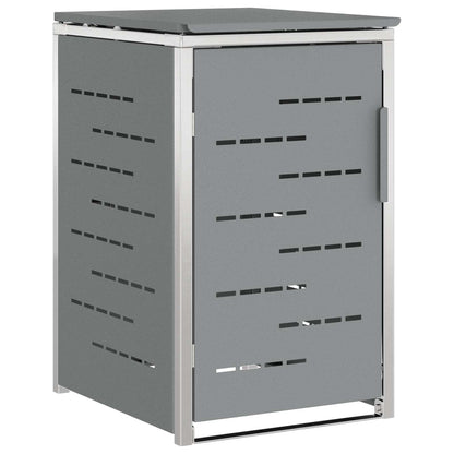 Stoccaggio contenitore a ruote Grigio 77,5 x 69 x 112,5 cm | homemem39