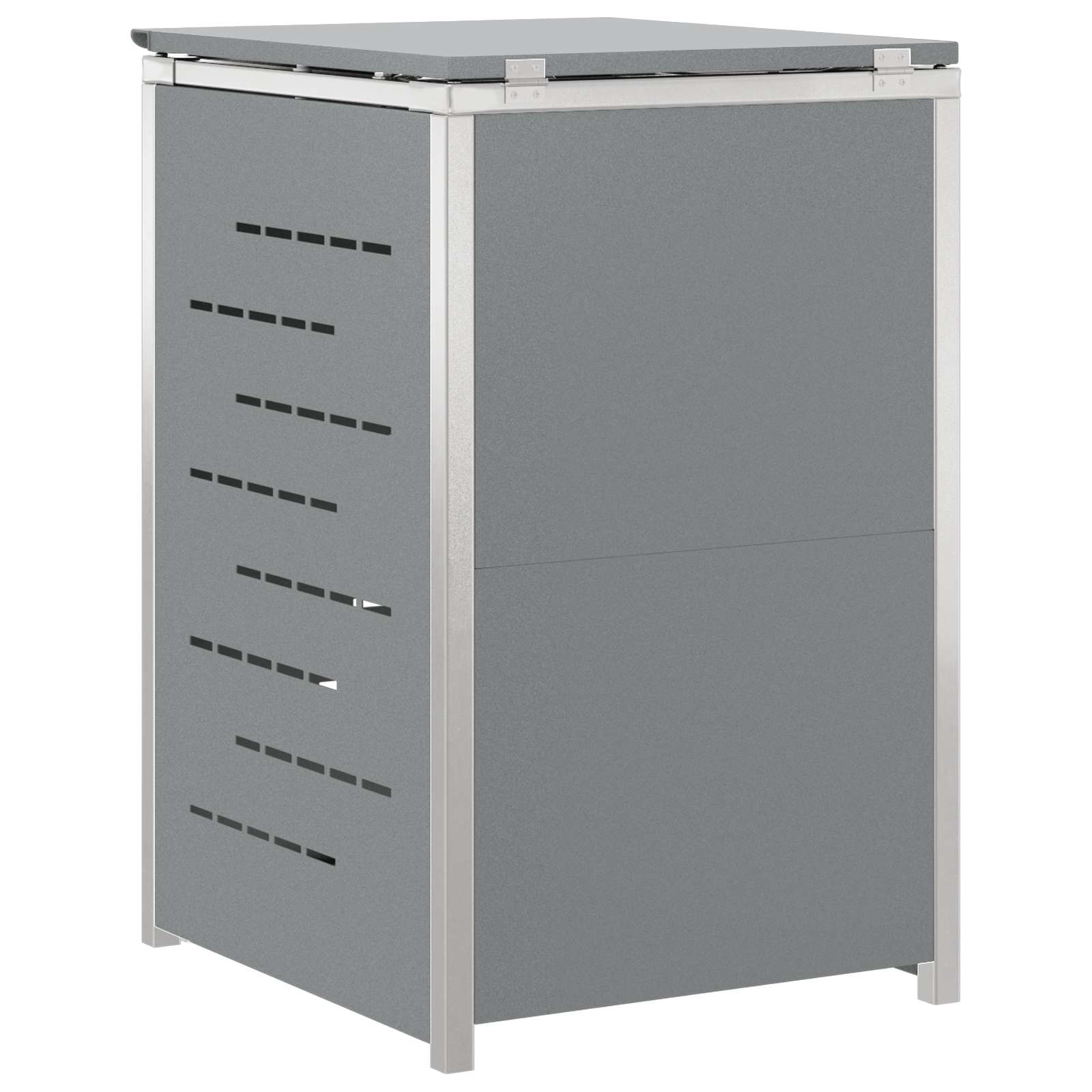 Stoccaggio contenitore a ruote Grigio 77,5 x 69 x 112,5 cm | homemem39