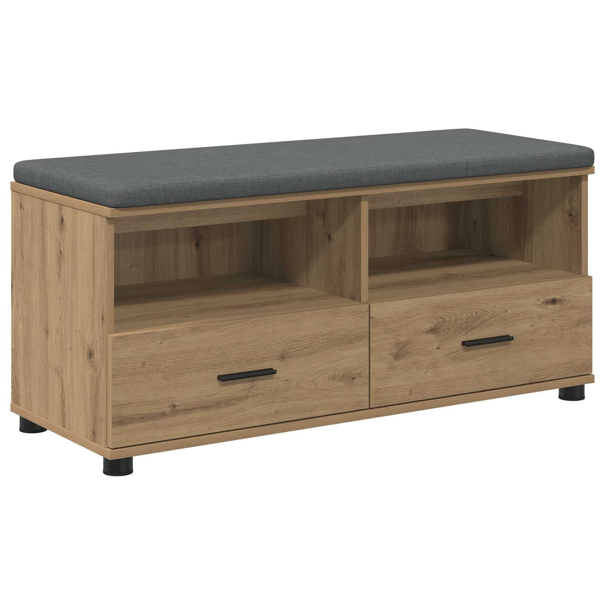 Panca per scarpe con cuscino Rovere Artigianale | homemem39