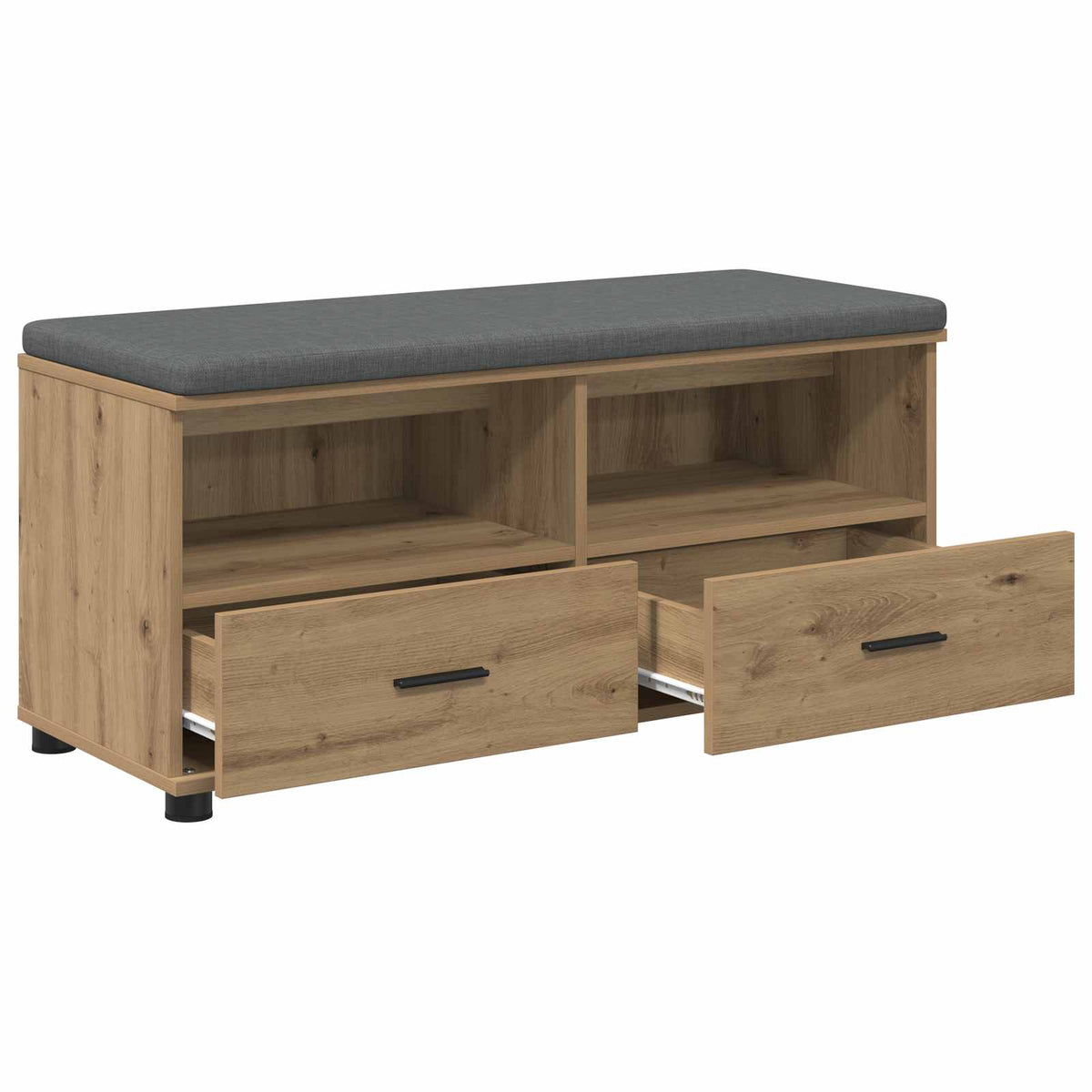 Panca per scarpe con cuscino Rovere Artigianale | homemem39