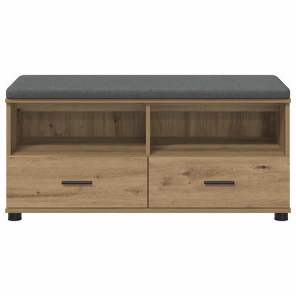 Panca per scarpe con cuscino Rovere Artigianale | homemem39