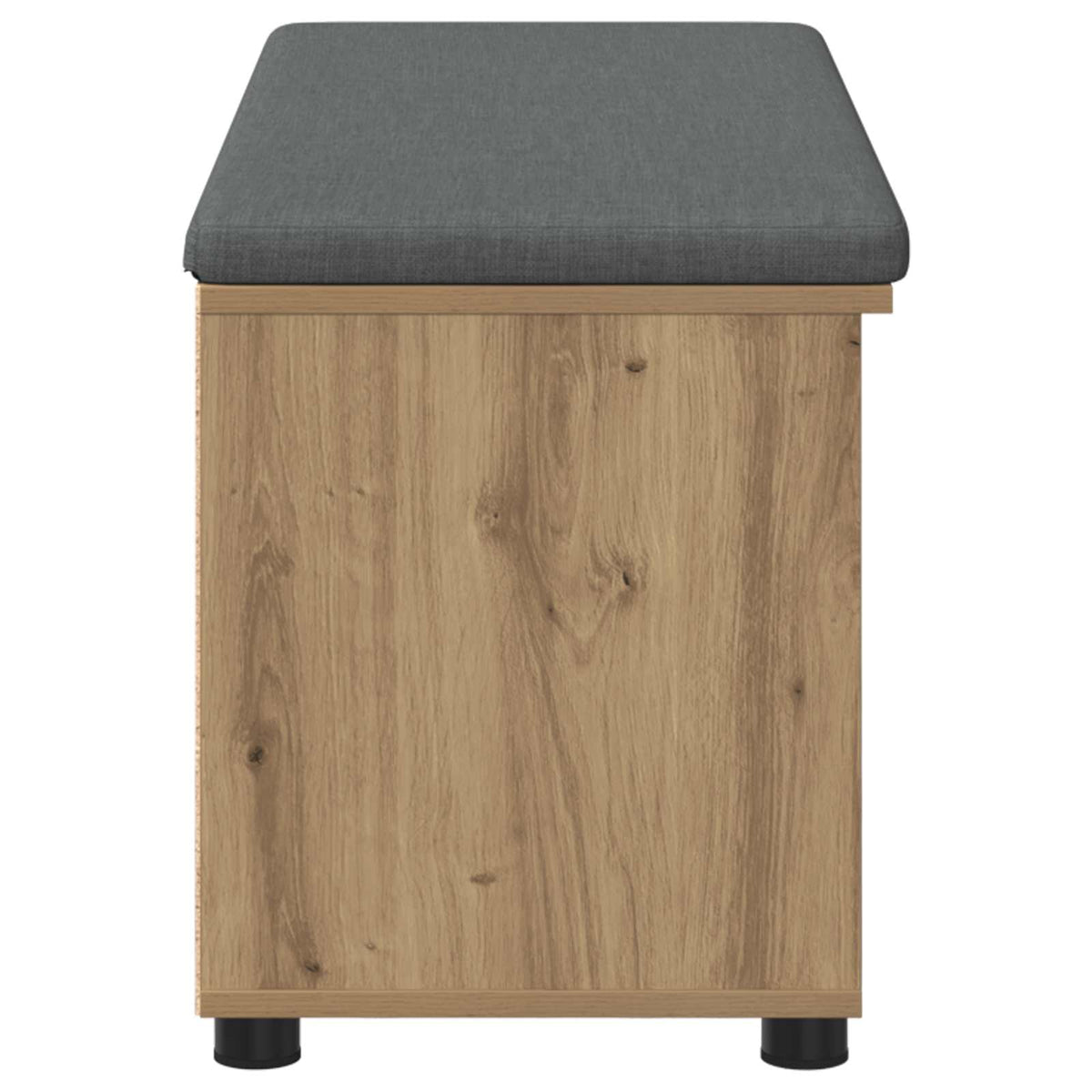 Panca per scarpe con cuscino Rovere Artigianale