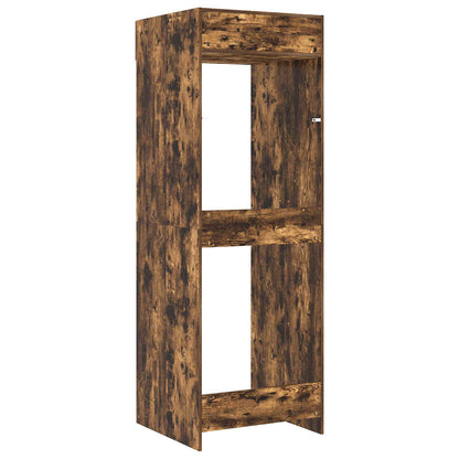 Mobiletto per lavatrice Rovere fumé 67,5 x 68 x 200 cm | homemem39