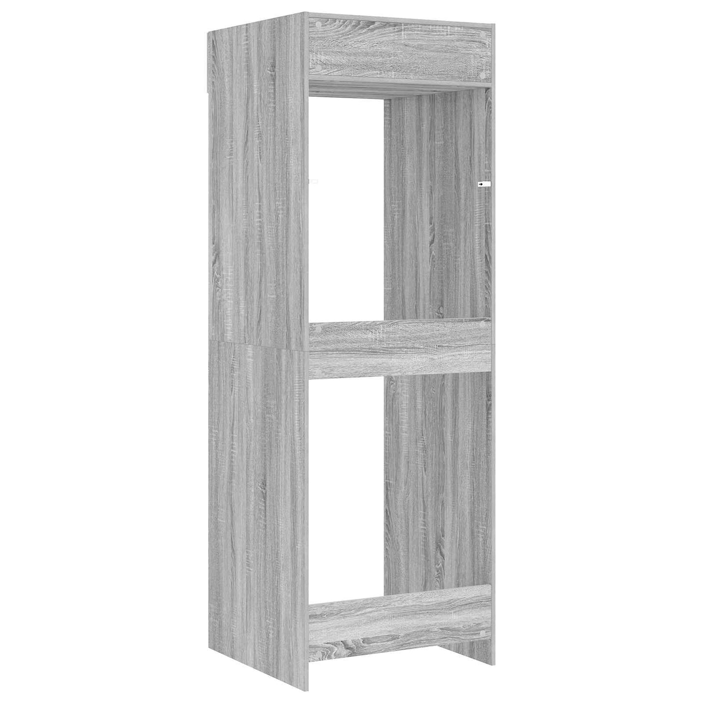 Mobiletto per lavatrice Grigio Sonoma 67,5 x 68 x 200 cm