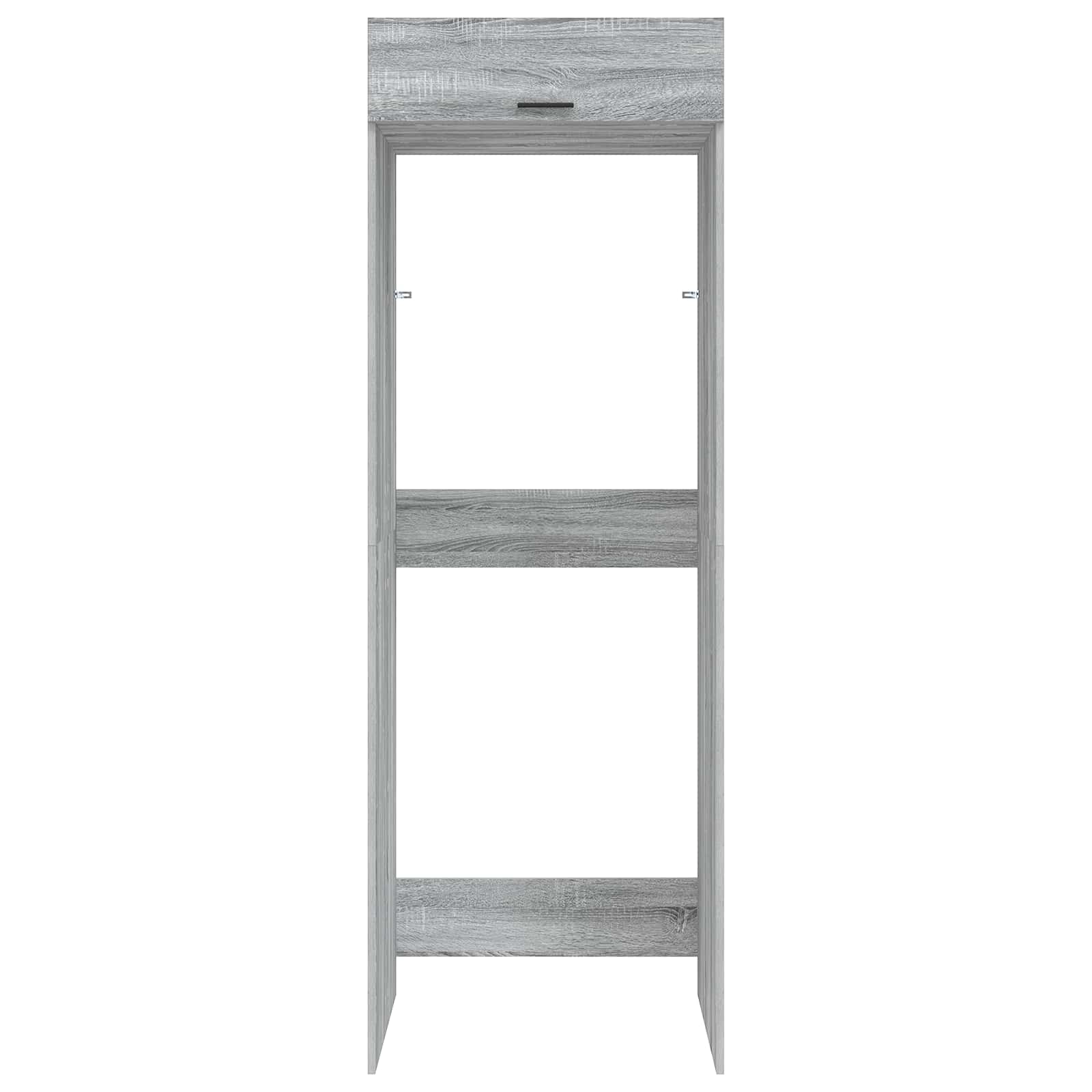 Mobiletto per lavatrice Grigio Sonoma 67,5 x 68 x 200 cm | homemem39