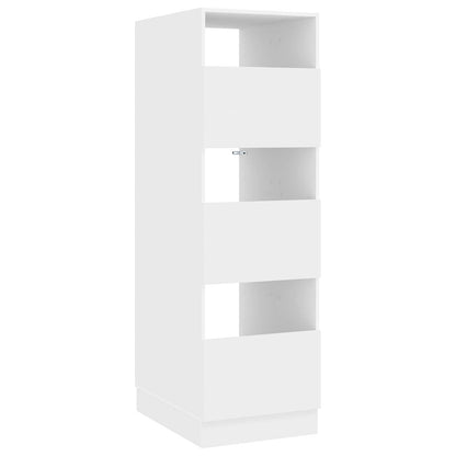 Mobile da lavanderia con archiviazione Bianco Legno multistrato