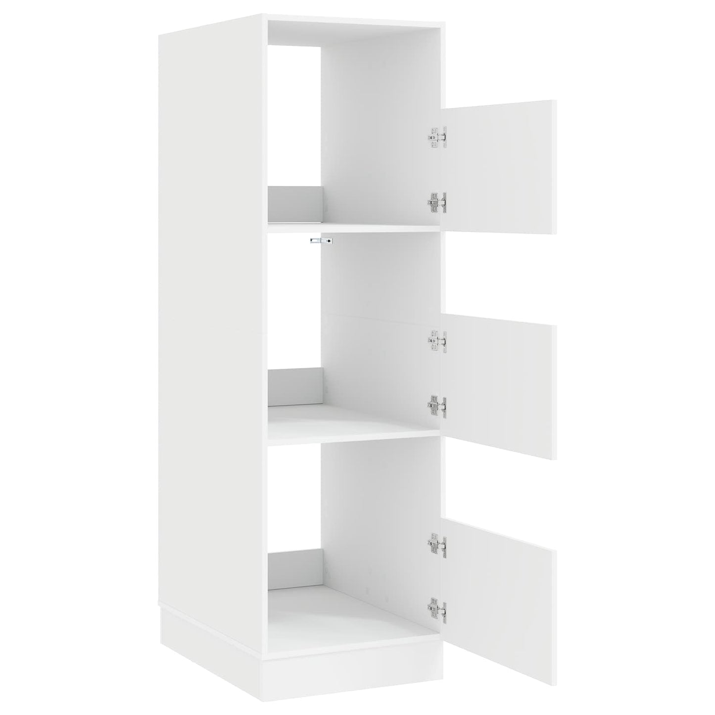 Mobile da lavanderia con archiviazione Bianco Legno multistrato