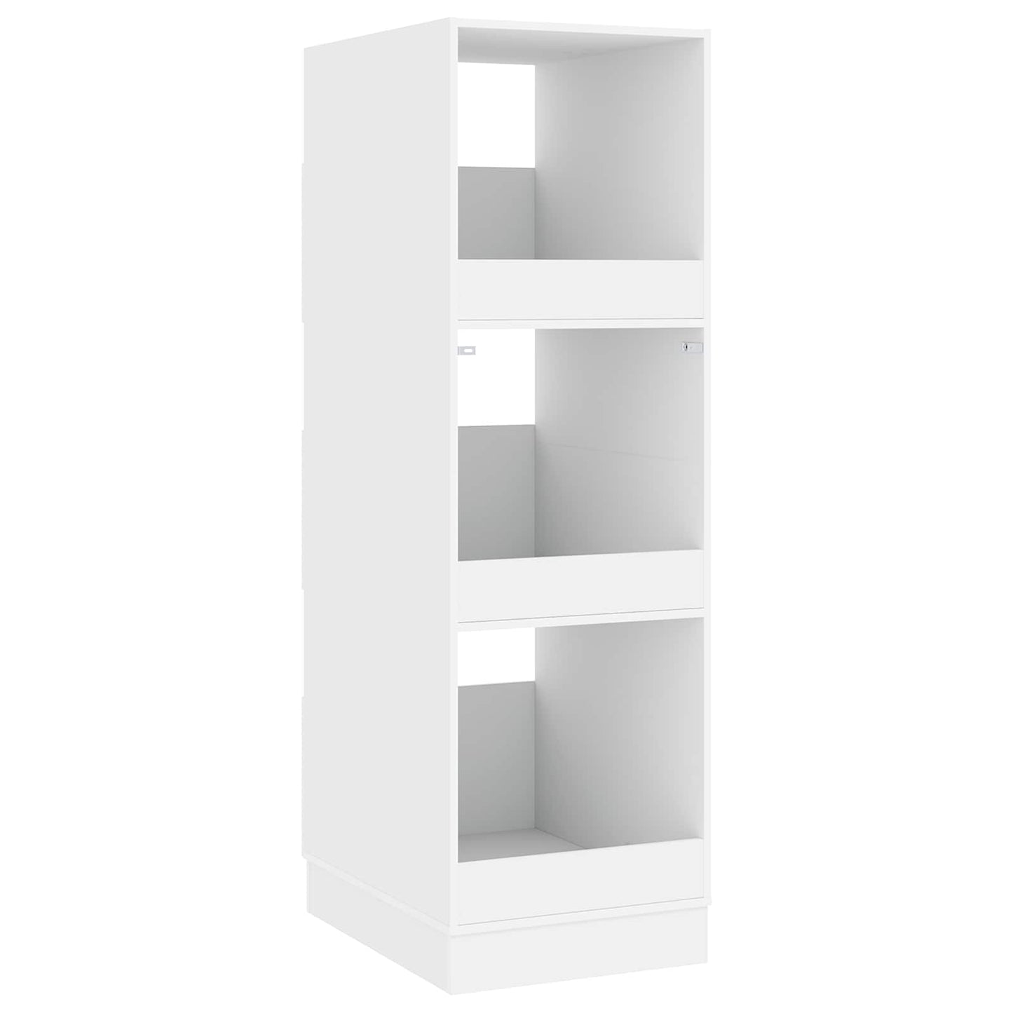 Mobile da lavanderia con archiviazione Bianco Legno multistrato