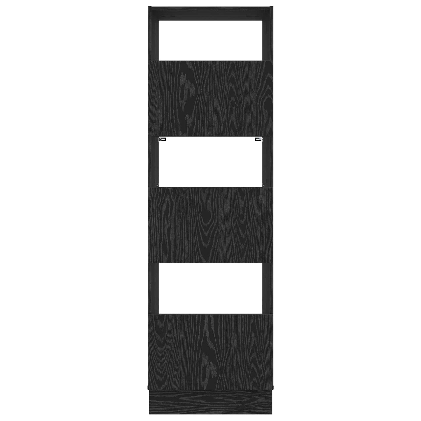 Mobile da lavanderia con porta Rovere Nero 50 x 68 x 162 cm | homemem39