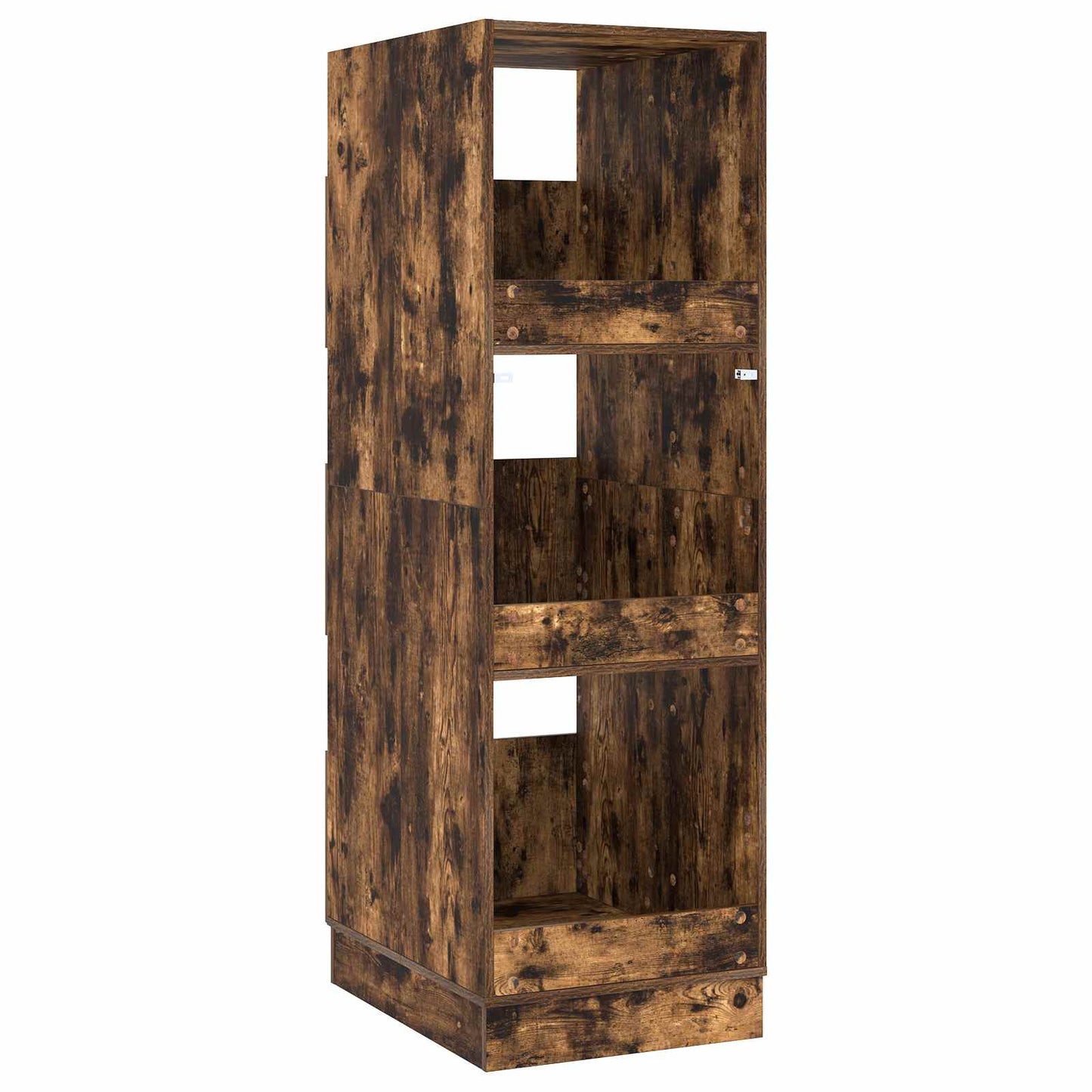 Mobile da lavanderia con porta Rovere fumé 50 x 68 x 162 cm | homemem39