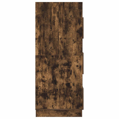Mobile da lavanderia con porta Rovere fumé 50 x 68 x 162 cm