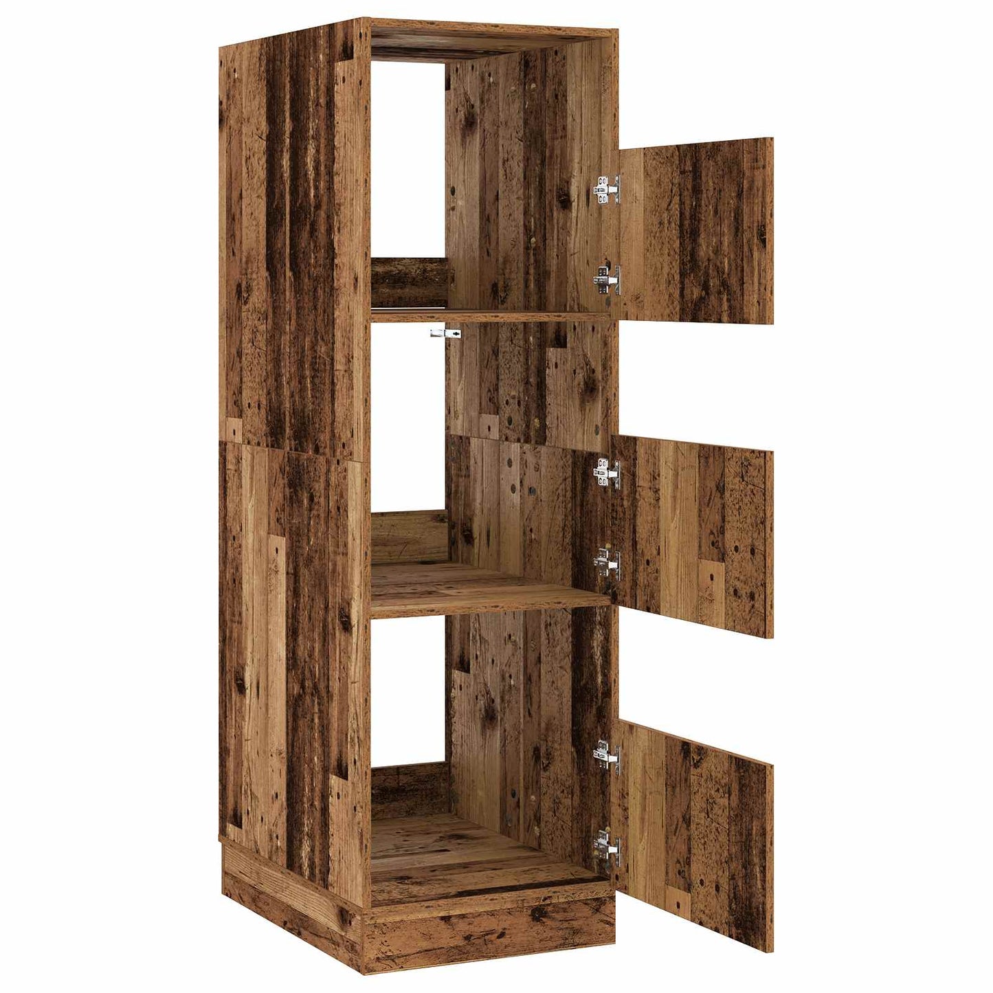 Mobile da lavanderia con porta Legno vecchio Legno multistrato