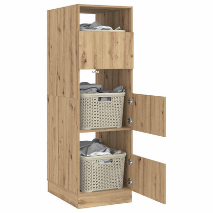 Mobile da lavanderia Rovere artigianale Legno multistrato | homemem39